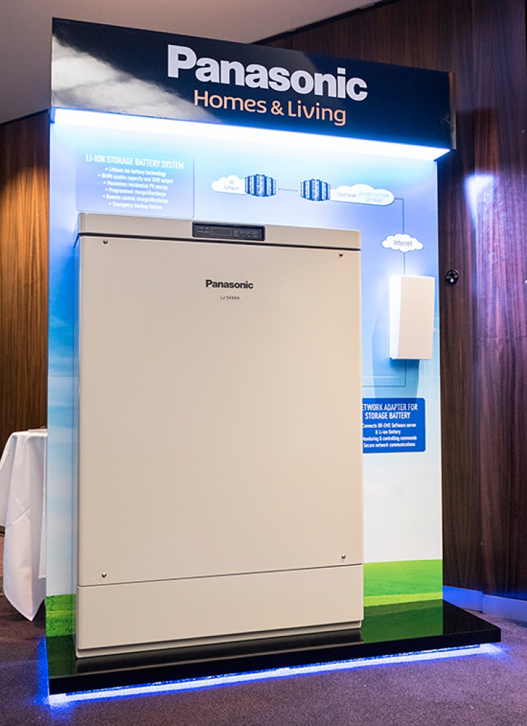 First Panasonic solar plus battery storage trial launched in