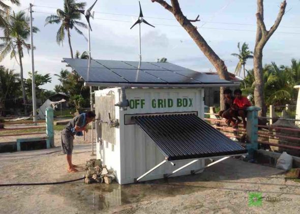 Offgridbox Clean Water And Solar Power In A Box One