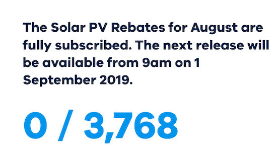 victoria-solar-rebate-feels-the-heat-as-august-quota-filled-within-two