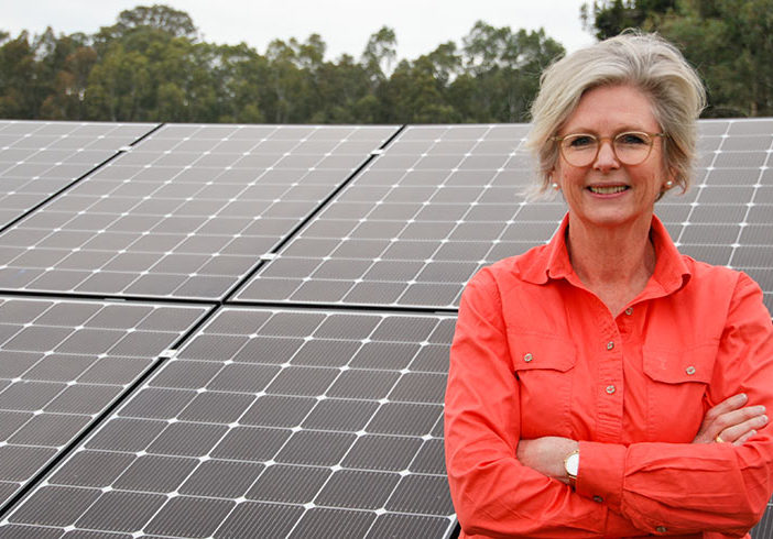 Federal member of Indi Helen Haines. community energy