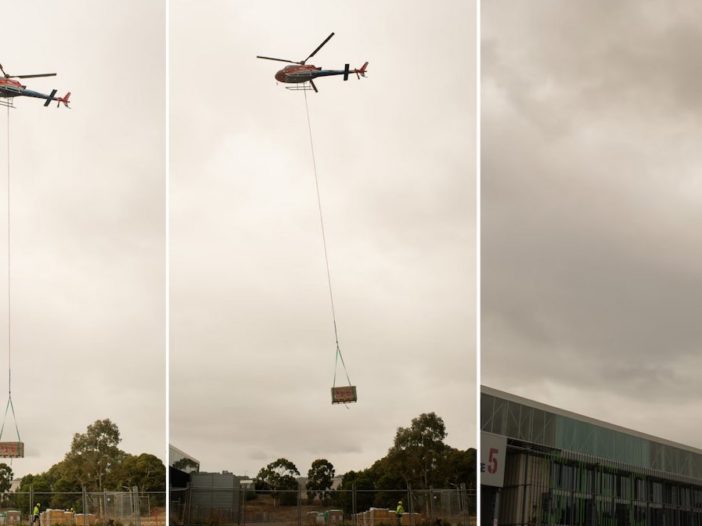 helicopter panels Tonsley